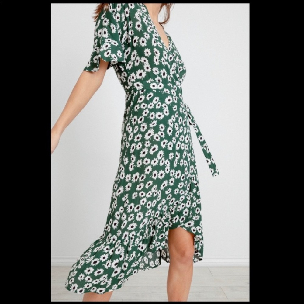 Rails Florence daisy print wrap dress